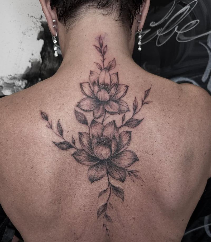 Floral: Rücken