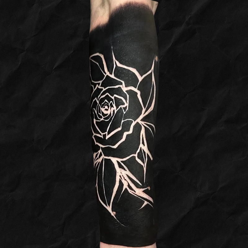 Blackwork: Rose
