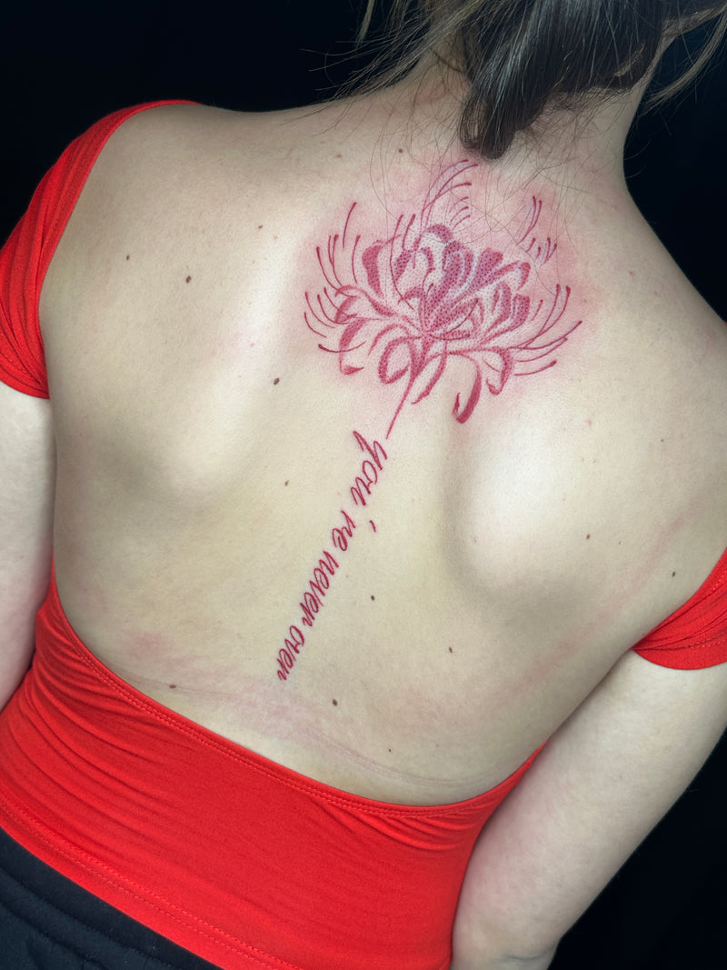 Fineline/Lettering: Floral