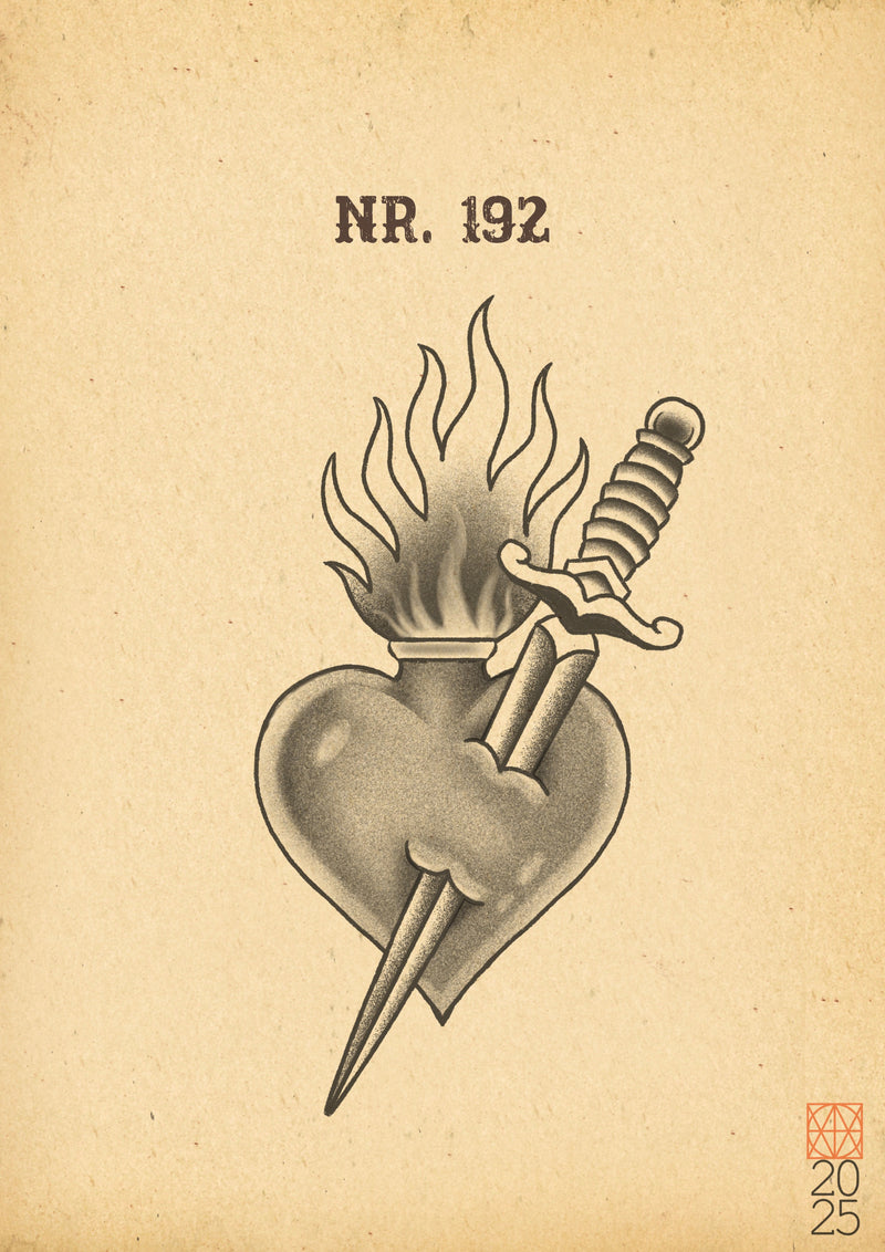 Wanna Do: Neotraditional "Sacred Heart & Blade"