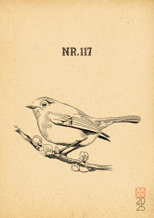 Wanna Do: Fineline "Sitzender Vogel"