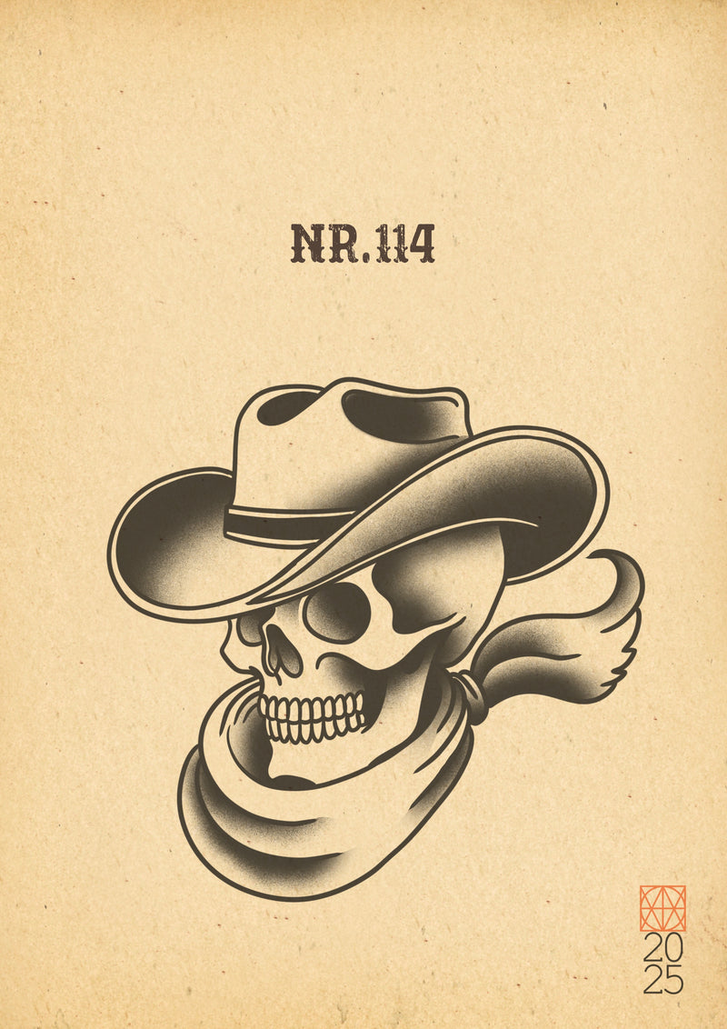Wanna Do: Traditional "Cowboy Skull"