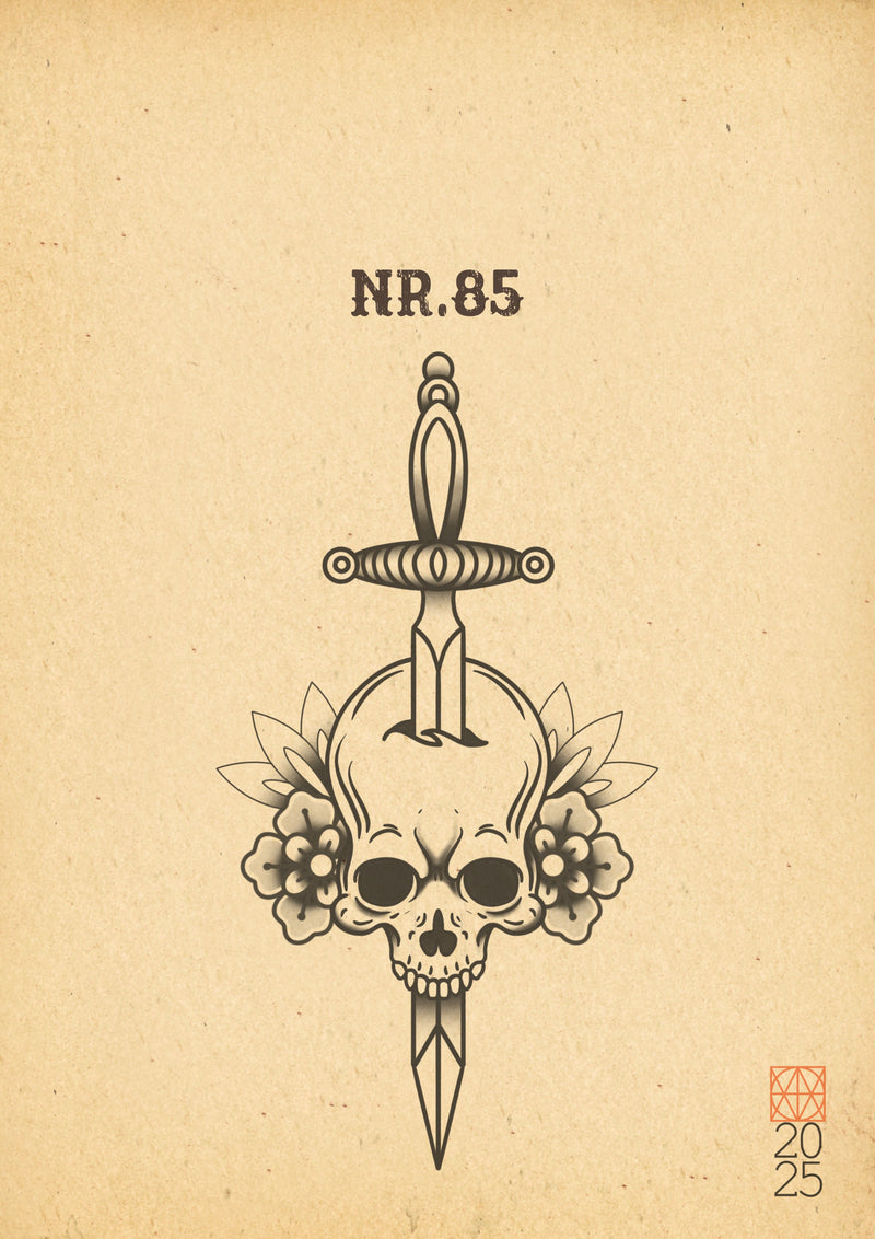 Wanna Do: Traditional "Skull mit Schwert"
