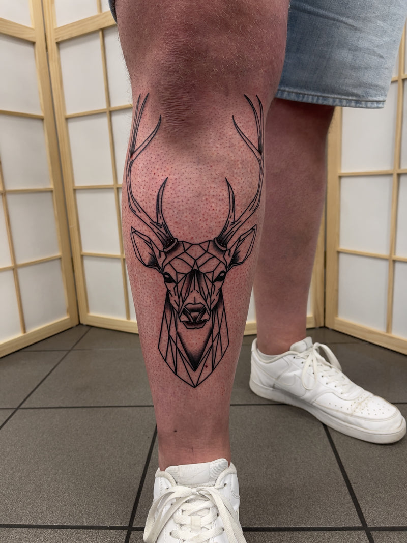 Linework: Hirschkopf