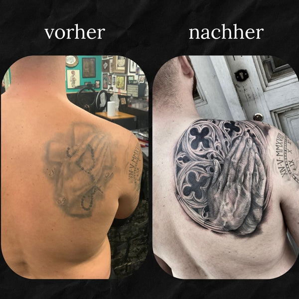 Cover Up: Betende Hände