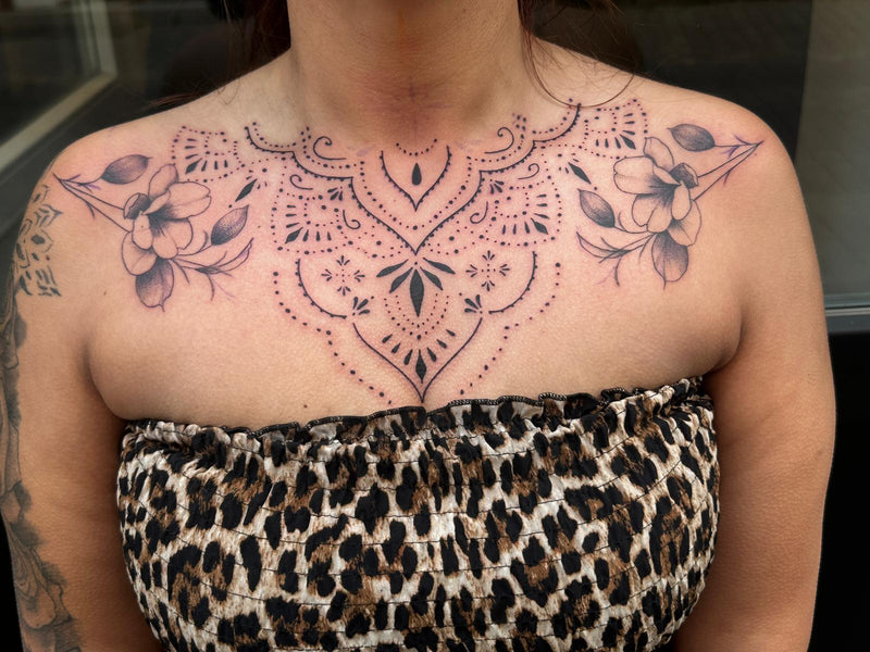 Linework: "Blütenornament"