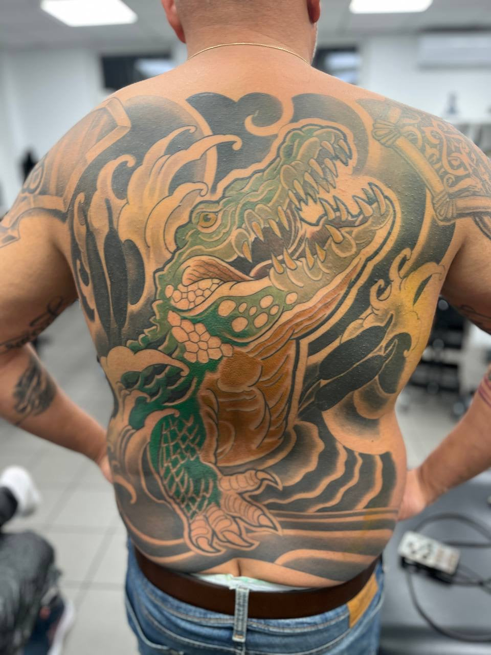 Japanese: Backpiece Croco