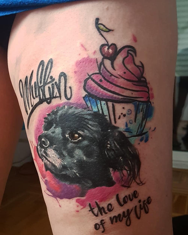 Realistic Portrait: Hund