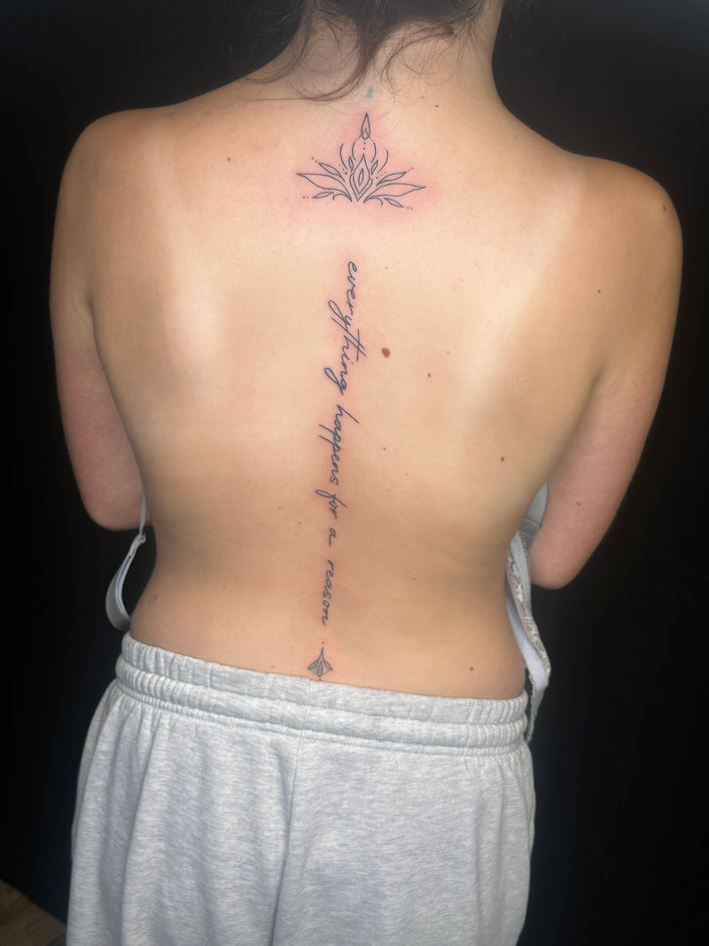 Fineline/Lettering: Floral