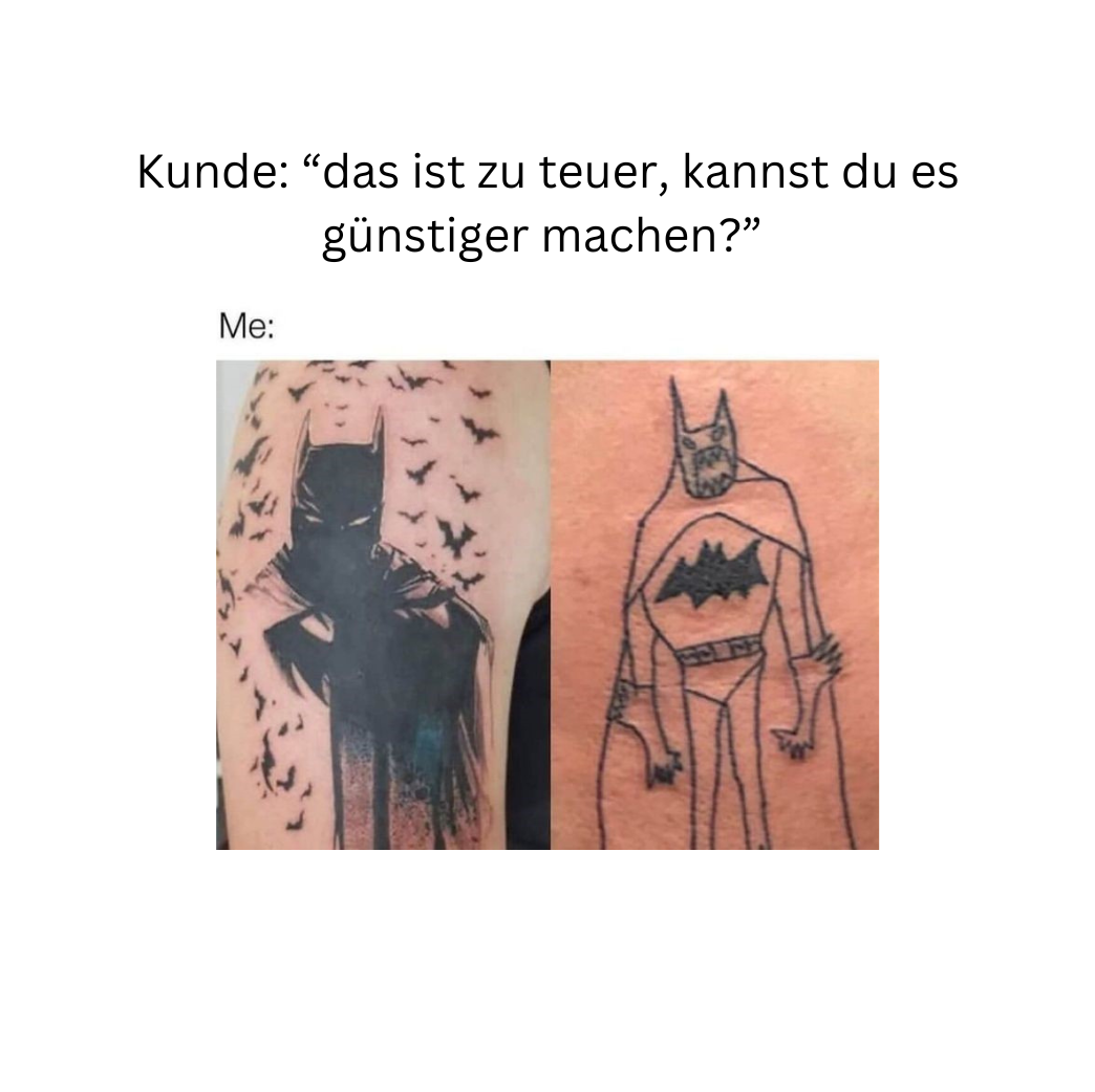 Was kostet ein Tattoo? Hier findest du die Antwort mit Preisbeispielen
