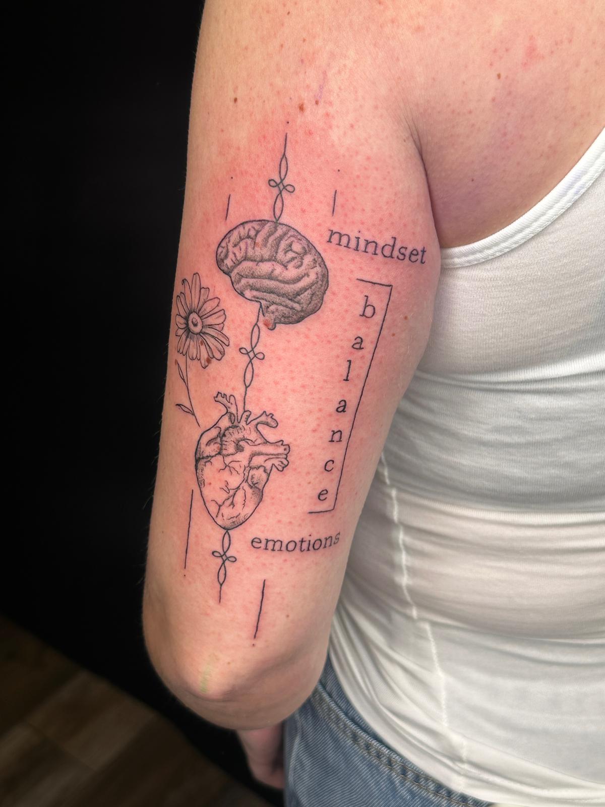 Fineline/Lettering: "Balance"