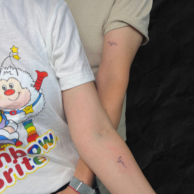 Fineline: Partnertattoo