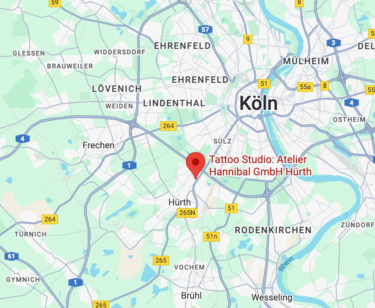Karte zum Standort