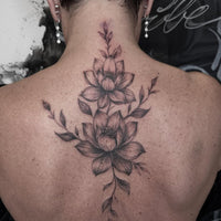 Floral: Rücken