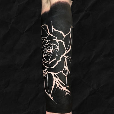 Blackwork: Rose