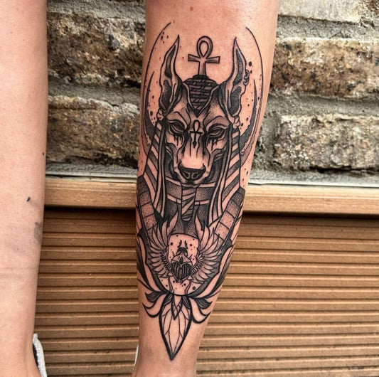 Linework/Dotwork: Anubis