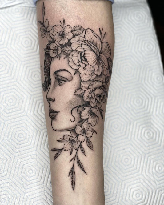 Fineline: Floral Face