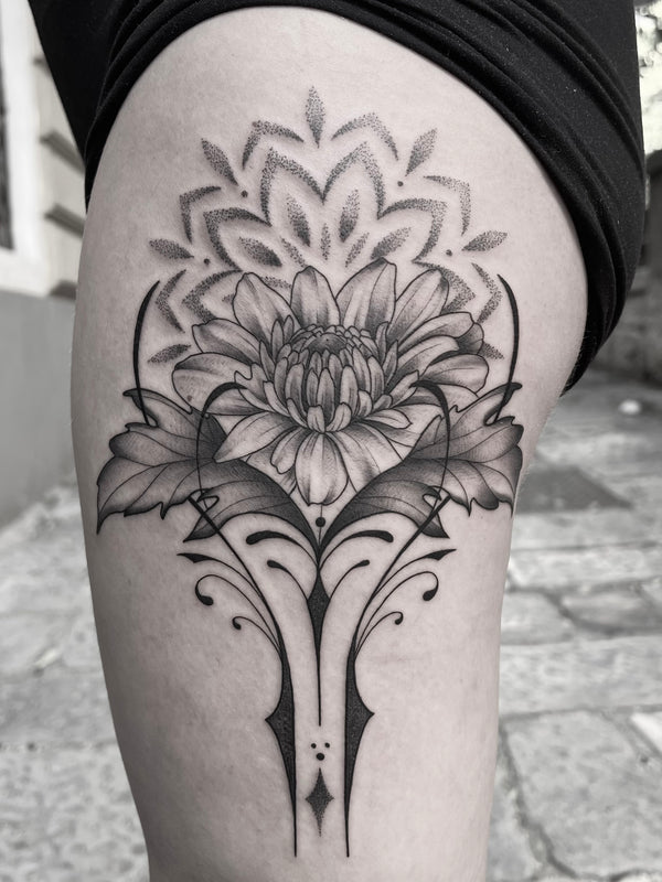 Floral Tattoo