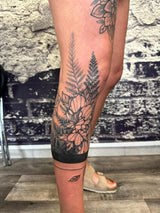 Fineline/Dotwork: "Ewiger Garten"