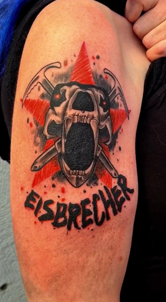 Trash Polka: Logo "Eisbrecher"