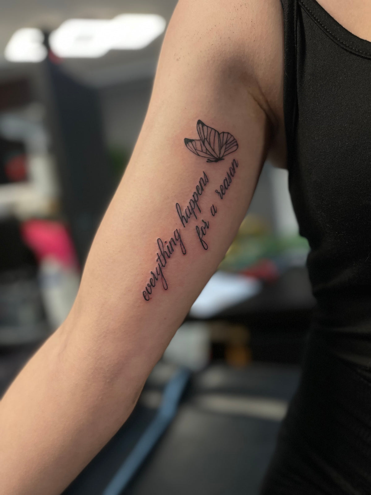Fineline/Lettering: "For a Reason"