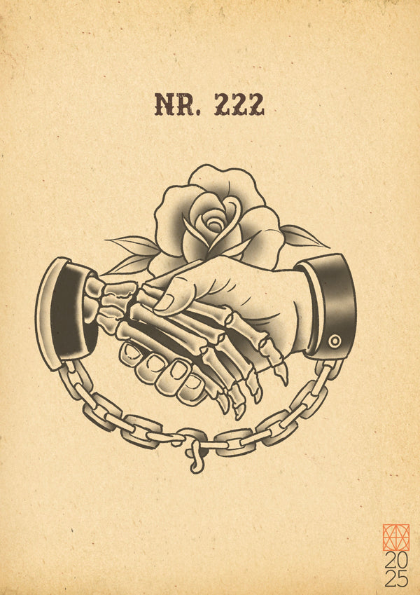 Wanna Do: Neotraditional "Iron Blossom"