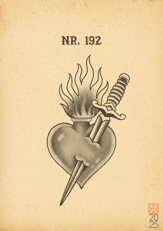 Wanna Do: Neotraditional "Sacred Heart & Blade"