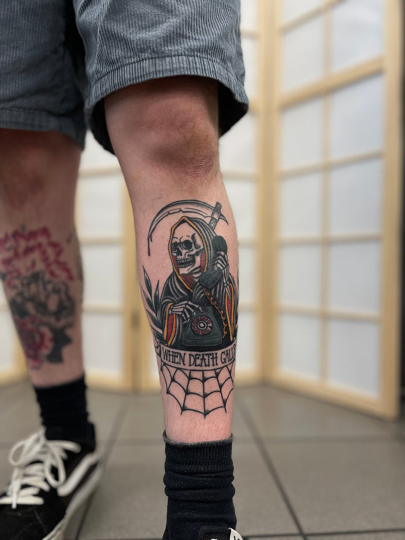 Traditional: "When Death Calls"