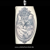 Realistic: Katzenportrait