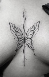 Linework: Schmetterling