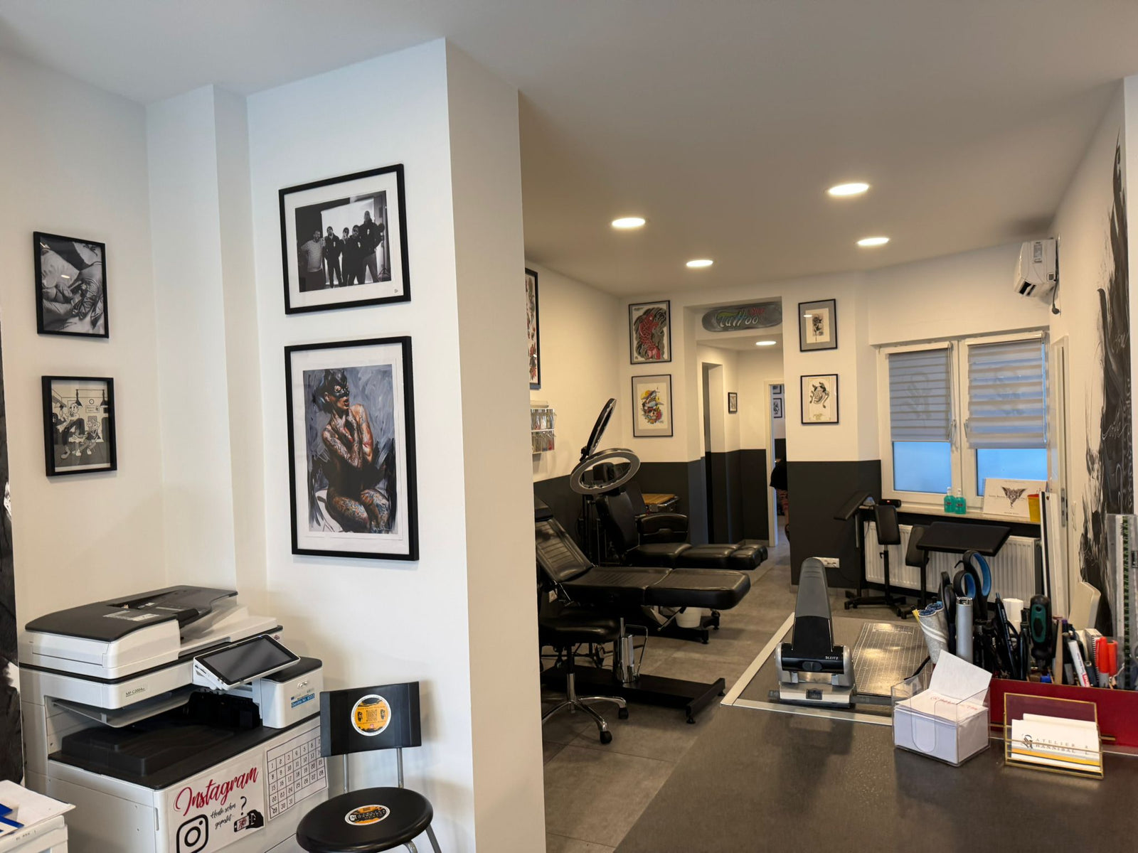 Arbeitsbereich Tattoo Studio Euskirchen