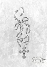 Wannado: Kreuz mit Perlenkette