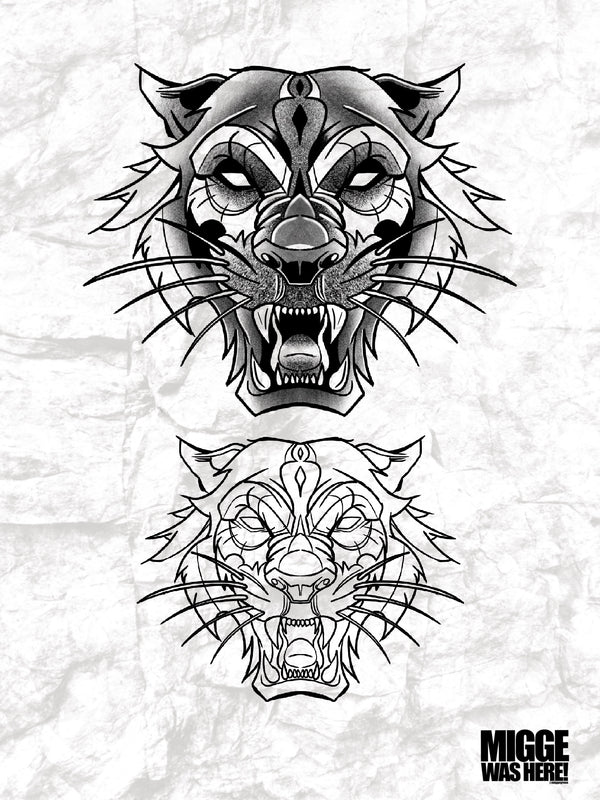 Wanna Do: Tigerkopf