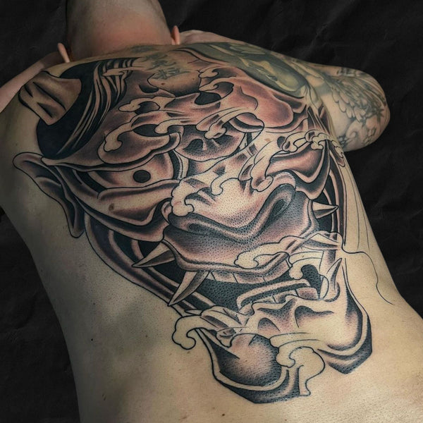 Japanese Black&Grey: Maske