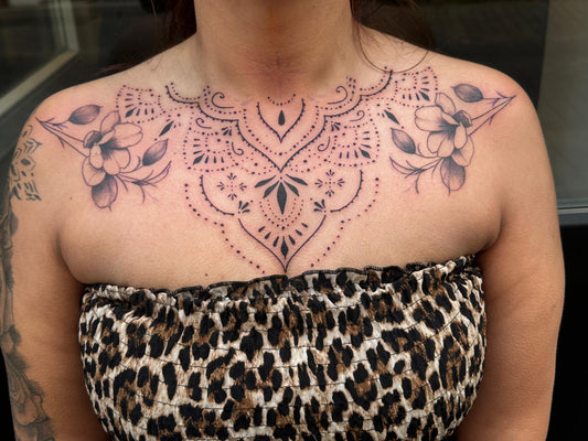 Linework: "Blütenornament"