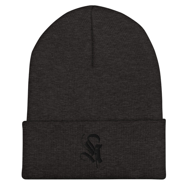 Umgeschlagene Beanie – Rückseite