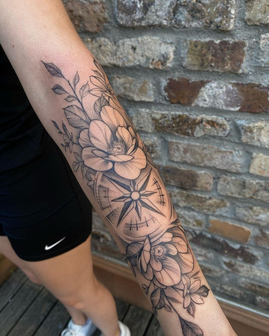 Floral: Kompass
