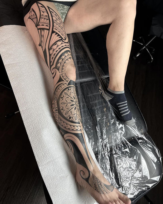 Maori Tattoo: Full Sleeve
