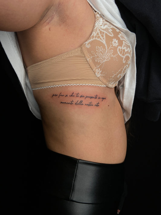Fineline: Schriftzug