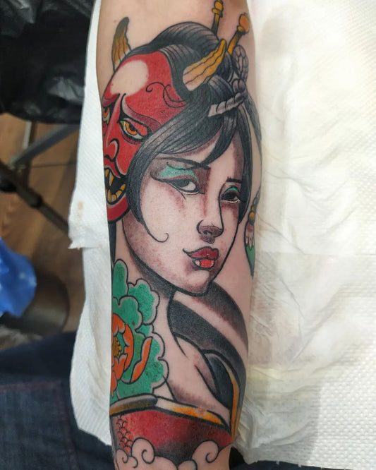 Traditional Japanese: Woman Devil Mask